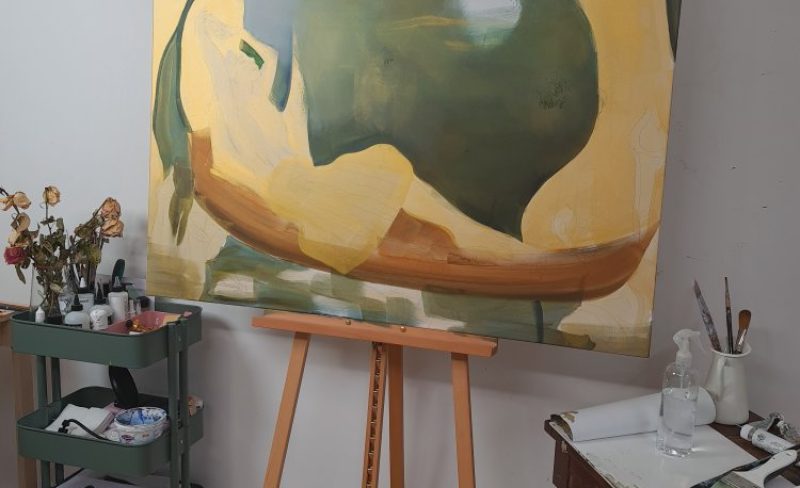 Starting a new big Acrylic Painting!
