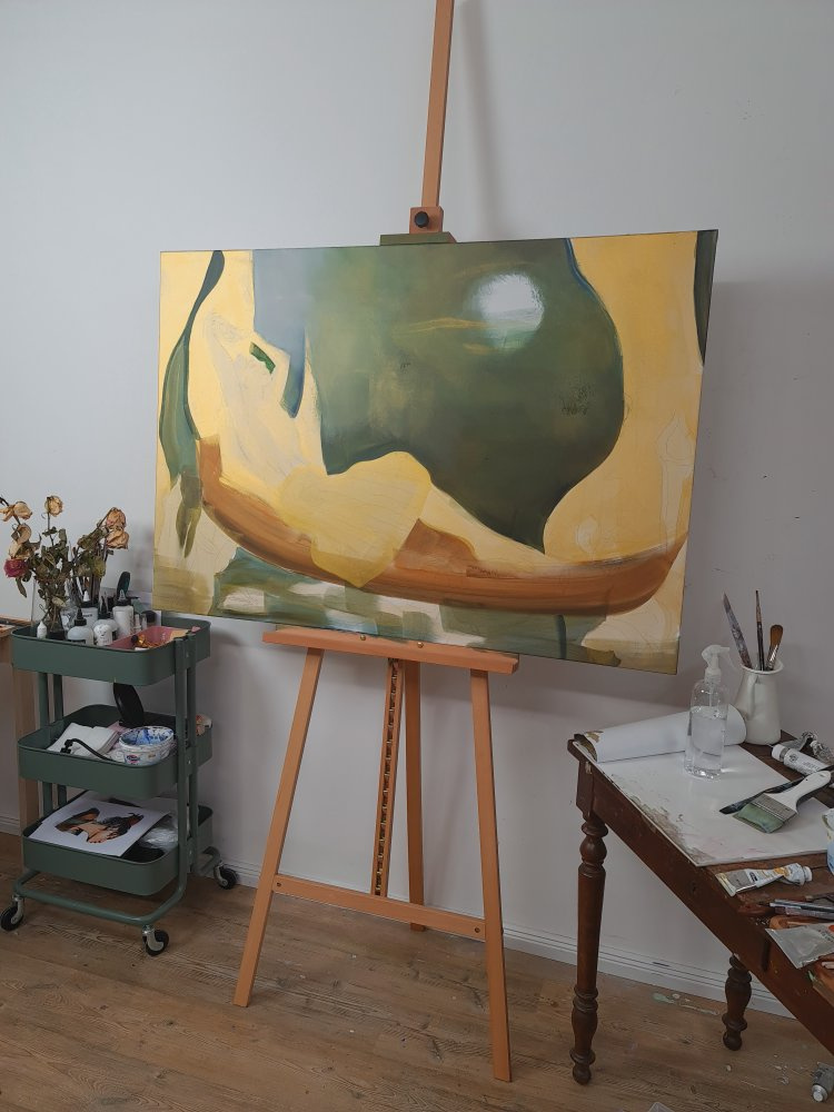 Starting a new big Acrylic Painting!