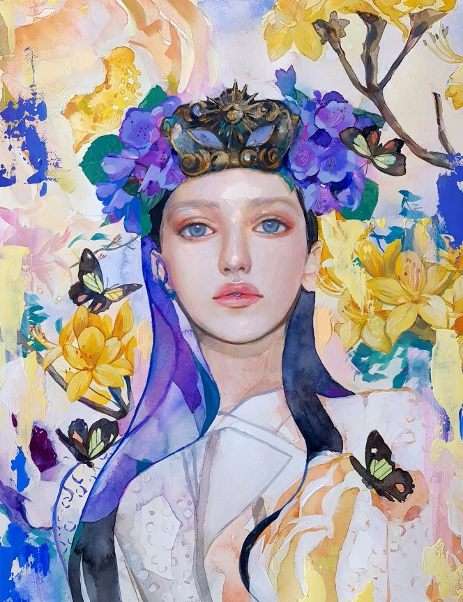 Masquerade Painting completed!