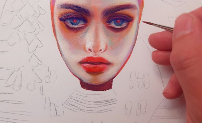 Next Oil & Acrylic painting tutorial on the way!