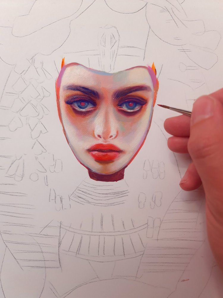 Next Oil & Acrylic painting tutorial on the way!