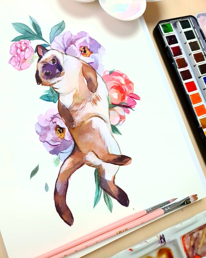 "Sparkle Pie" kitty finished!