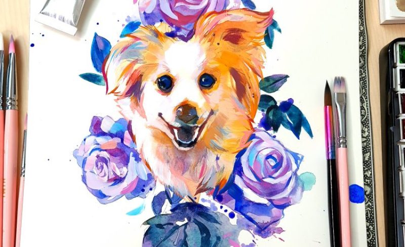 Adorable "Dublin" finished! 🐶