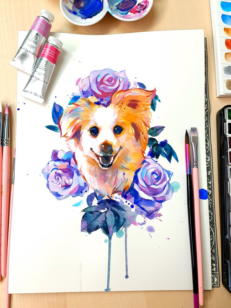 Adorable "Dublin" finished! 🐶
