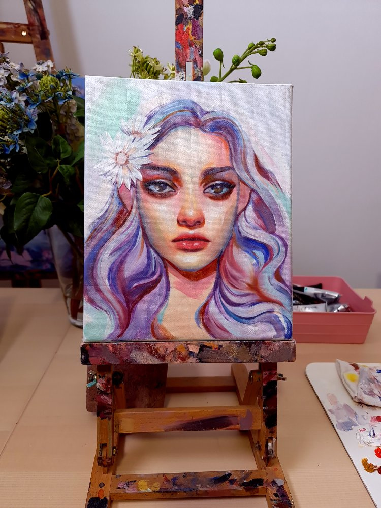 Upcoming Oil Painting Tutorial! 😊