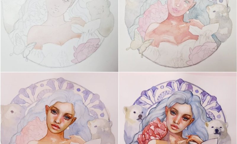 "Cameliya" Progress Photos!