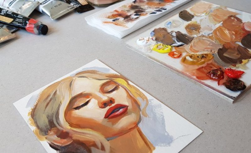 Tutorial: How to mix skintones?