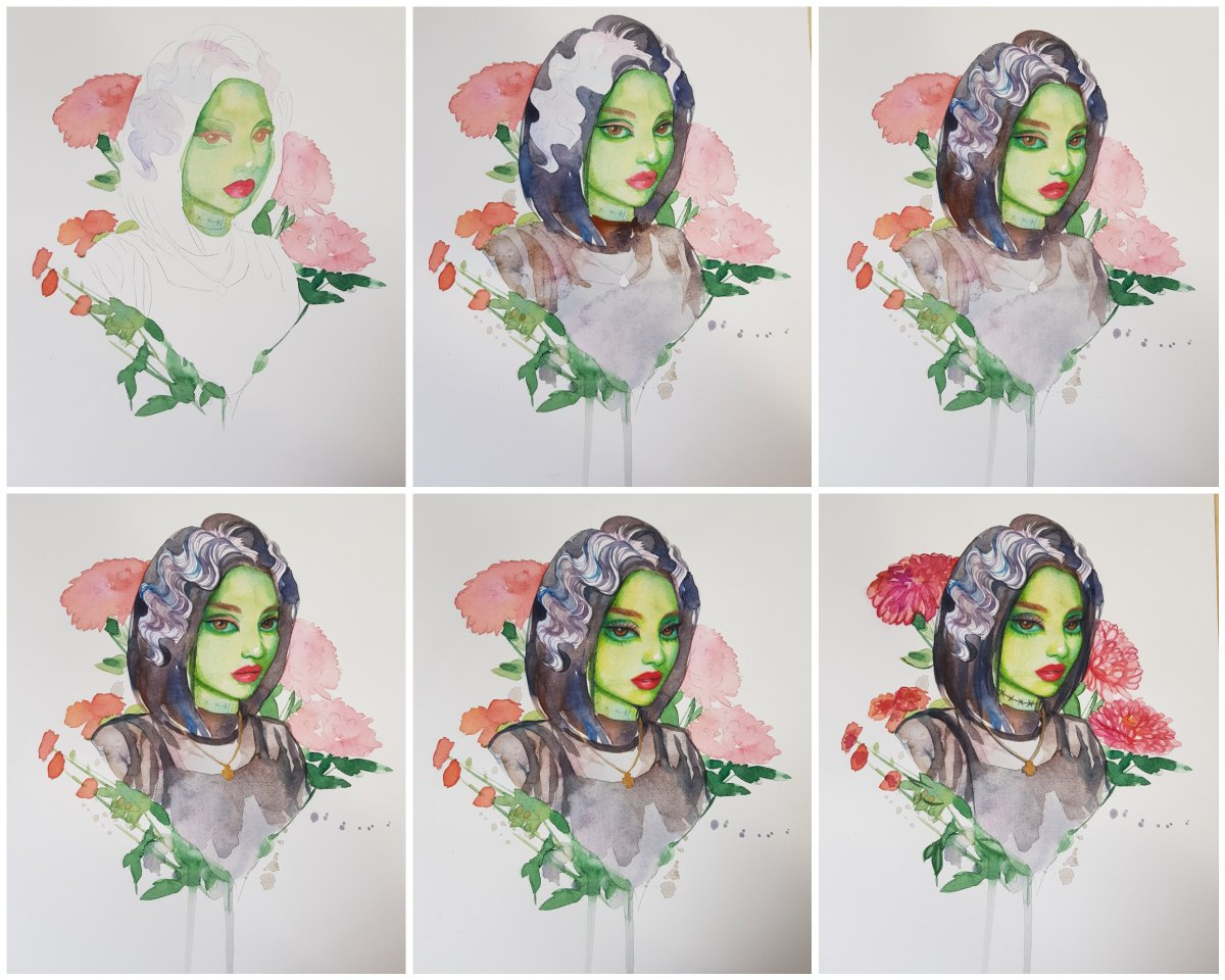 "Frankenstein's Bride" Progress!