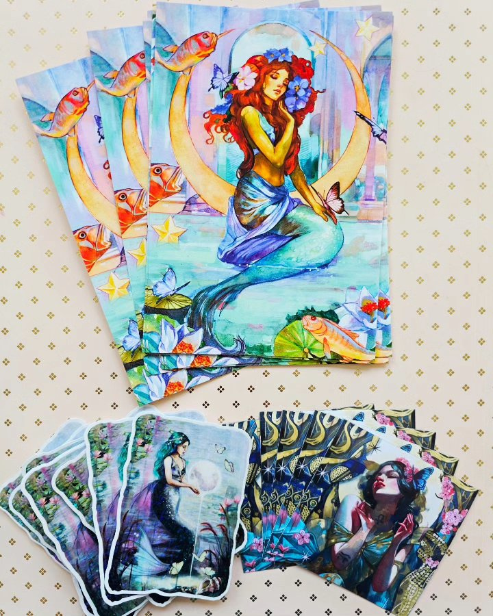 Patreon Postcard Rewards June! 🩷