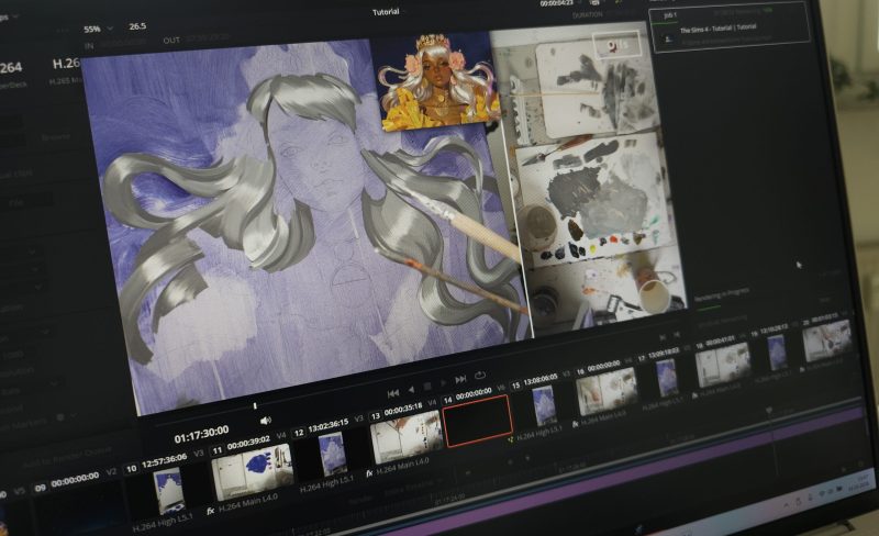 May Painting tutorial is on the way...🎬