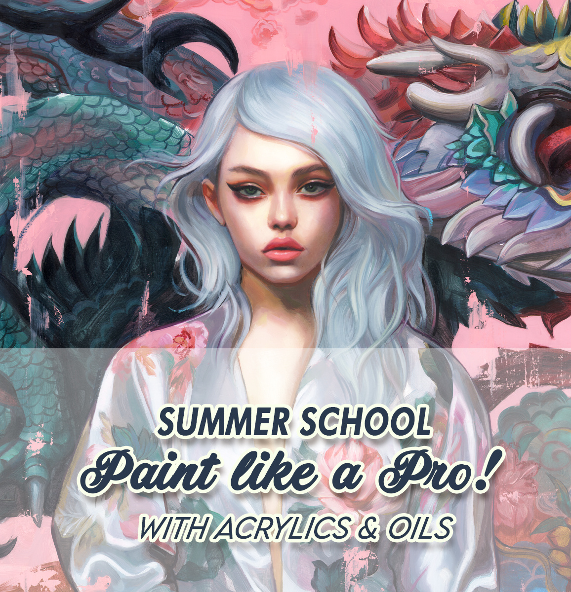 Paint Like a Pro: Summer School with Acrylics & Oils!🔥