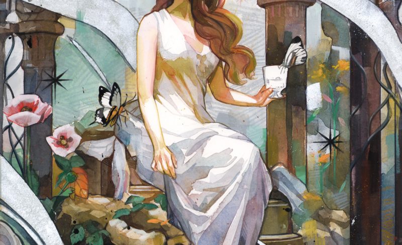"Anthéia's Chalice" 👑 New Painting Available tomorrow!