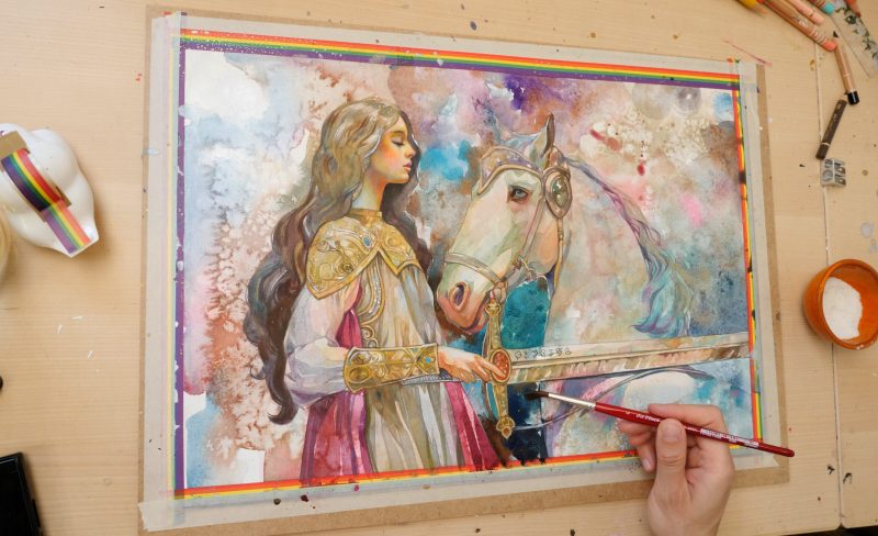 Morgan Le Fay - Wips! 🐎⚔️