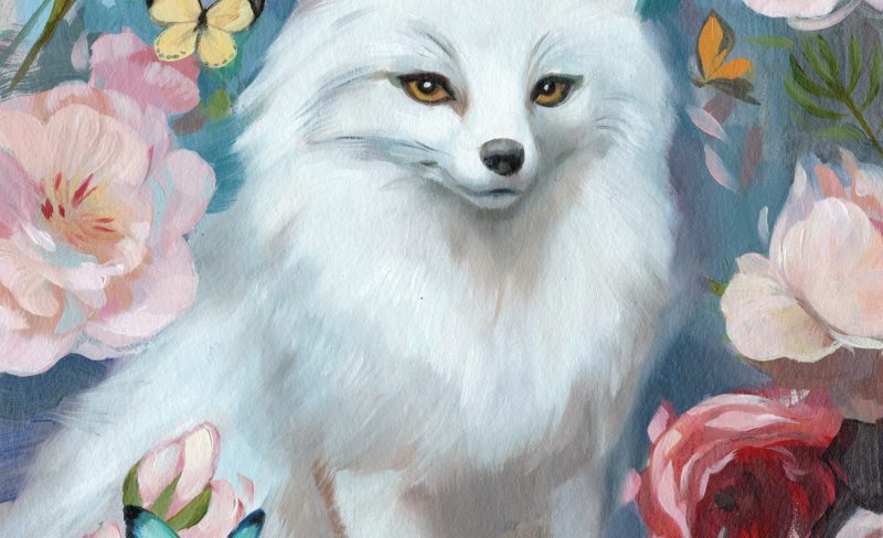 "Füchschen" Acrylic & Oil Painting finished