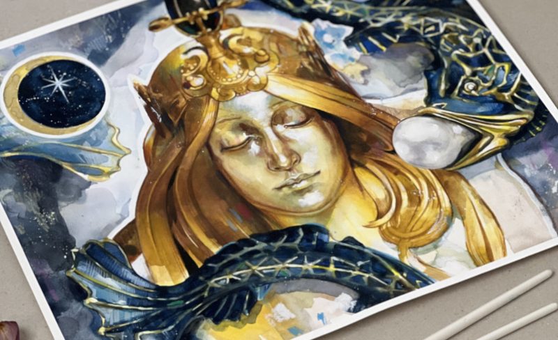 "Stella Maris" Painting finished!