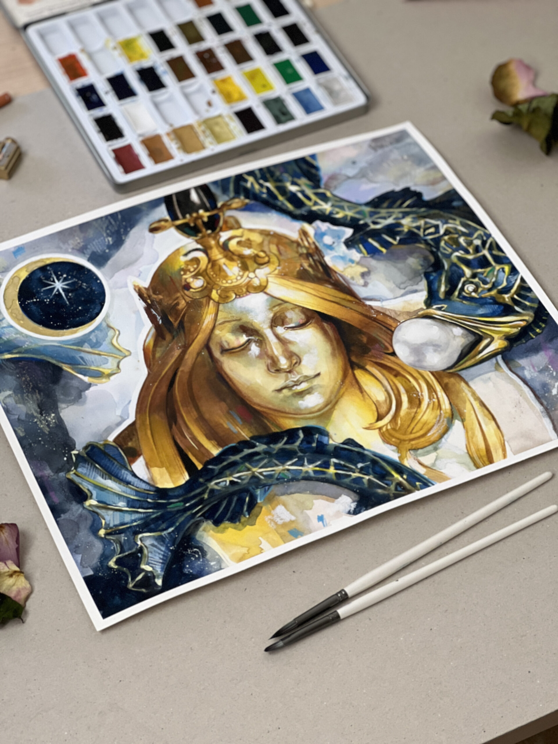 "Stella Maris" Painting finished!