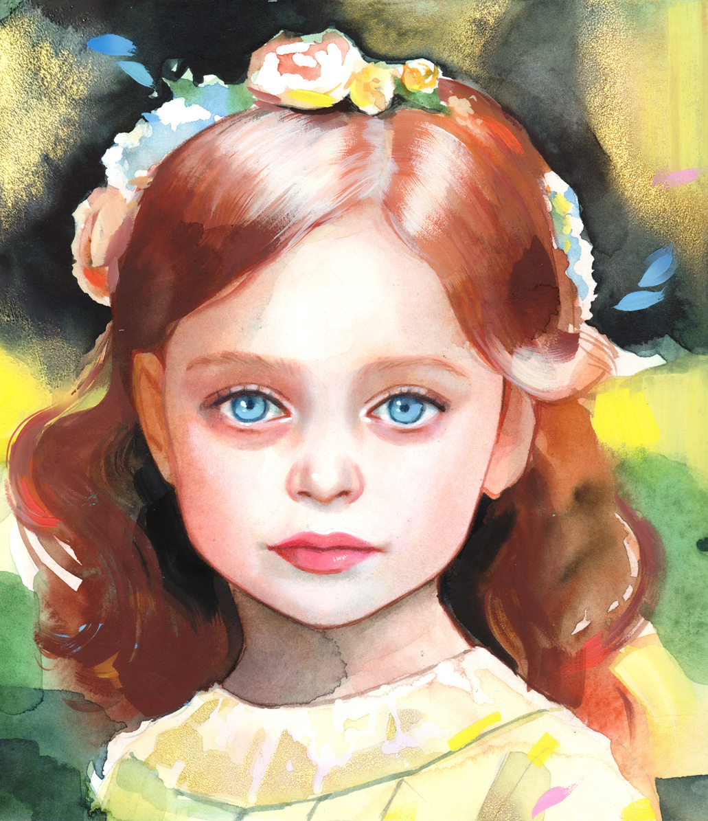 Cute Kid Portrait finished! 🥳️