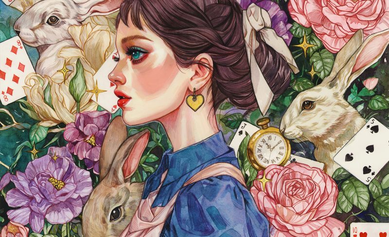 Work-in-Progress Images & Painting Approach: Not Yesterday’s Girl (Alice) 🐇