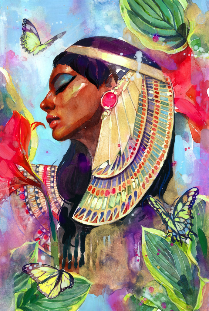 EXCLUSIVE PATREON PRINT CHOICE FOR July: "Nefertari"
