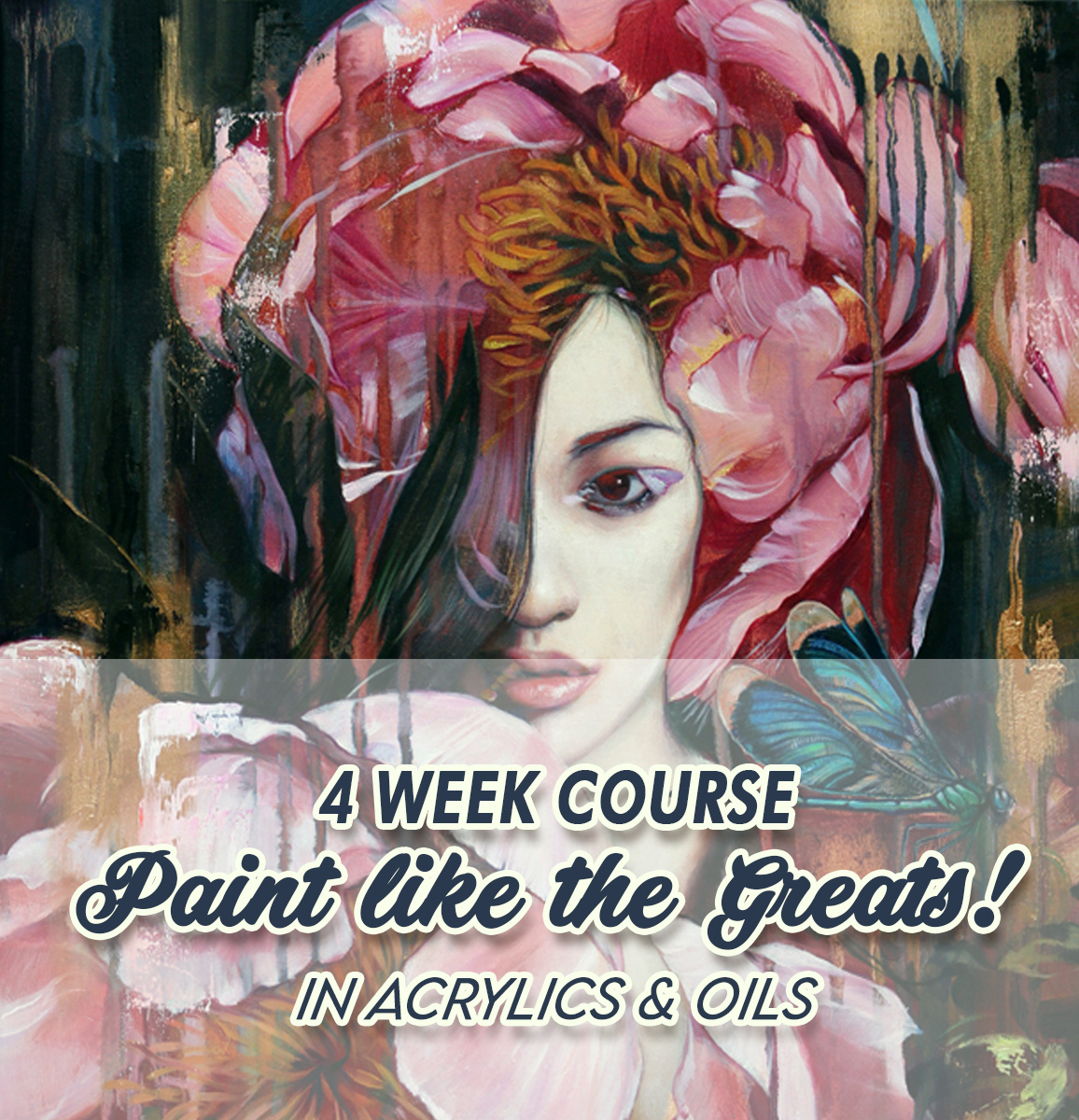 PAINT LIKE THE GREATS WITH ACRYLICS & OILS!!