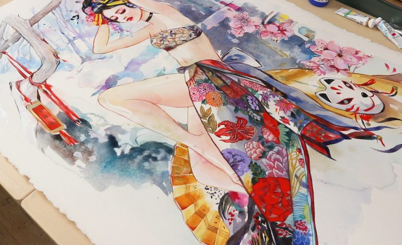 Geisha Progress Pictures!