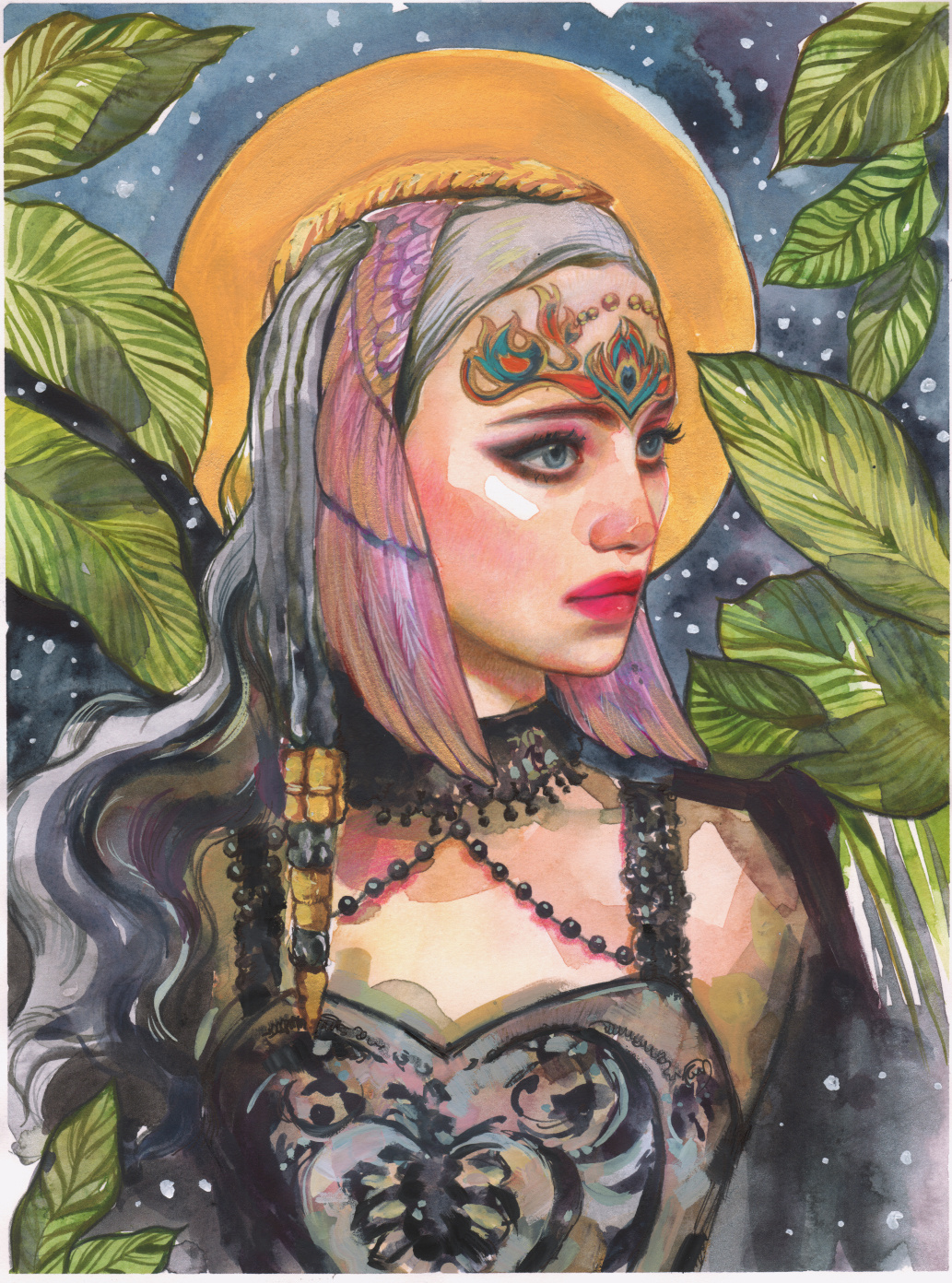 EXCLUSIVE PATREON PRINT CHOICE FOR July: "Phoebe"
