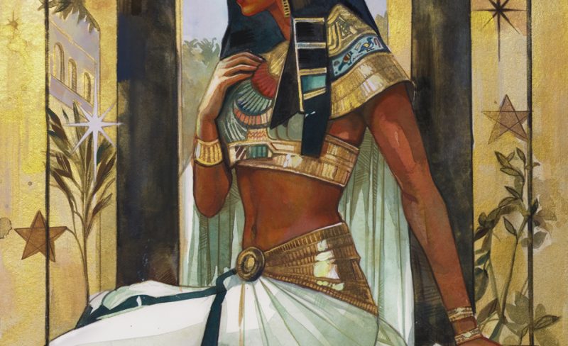 "Queen Tiye" Taro Card commission + September Previews!😁