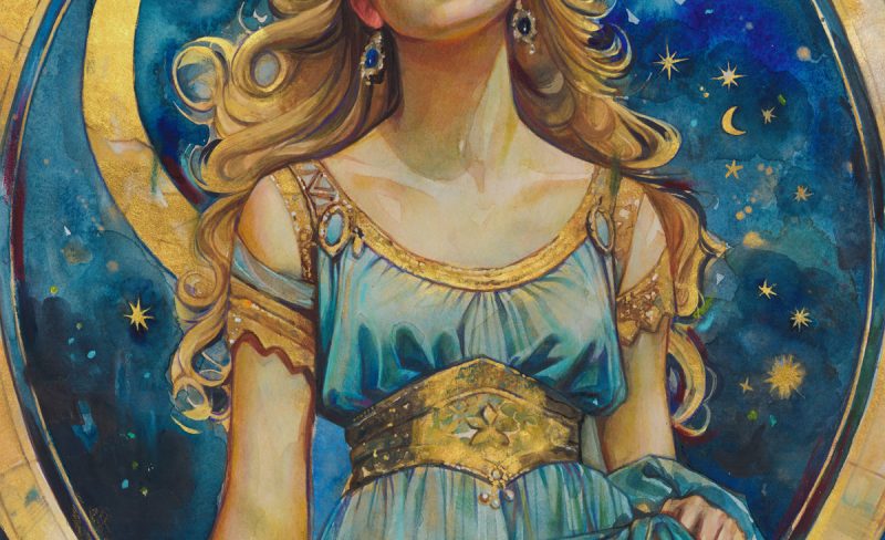 New Painting Release & Limited Edition Print: 🌙 Selene🌙