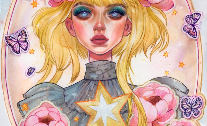 My painting Starbound is now part of our first online exhibition!