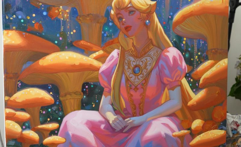 Princess Peach - Progress Pictures!