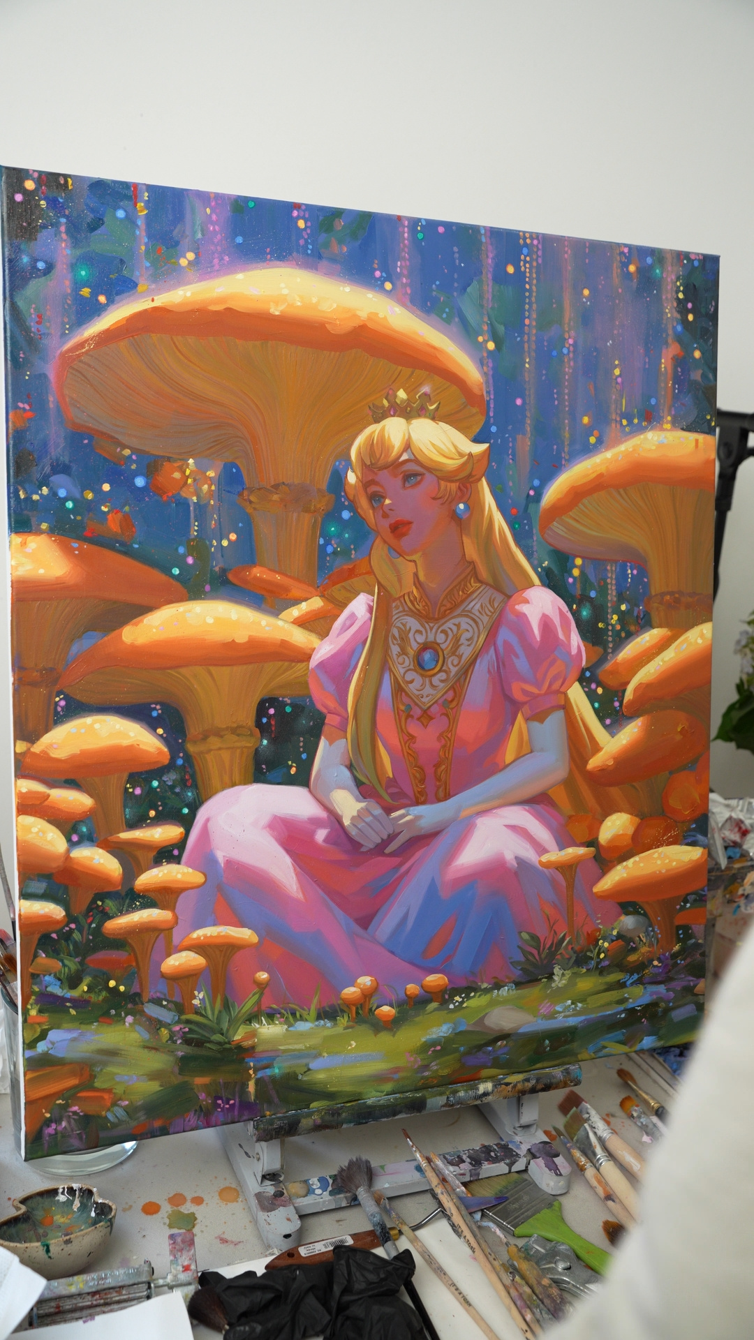 Princess Peach - Progress Pictures!