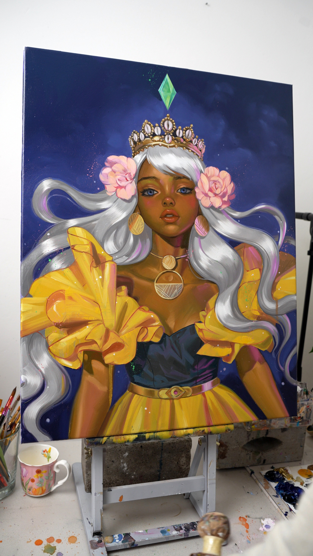 Commissioned by the Sims 4 - Progress Pictures
