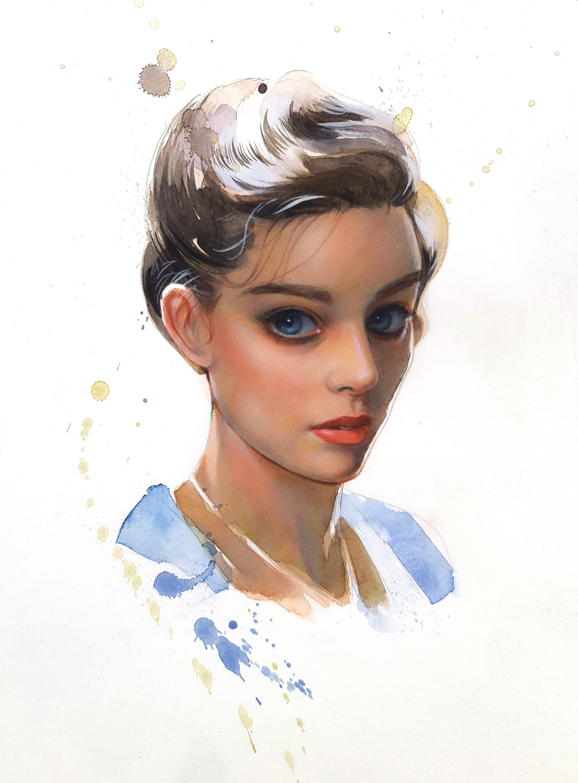 Vintage Portrait + update