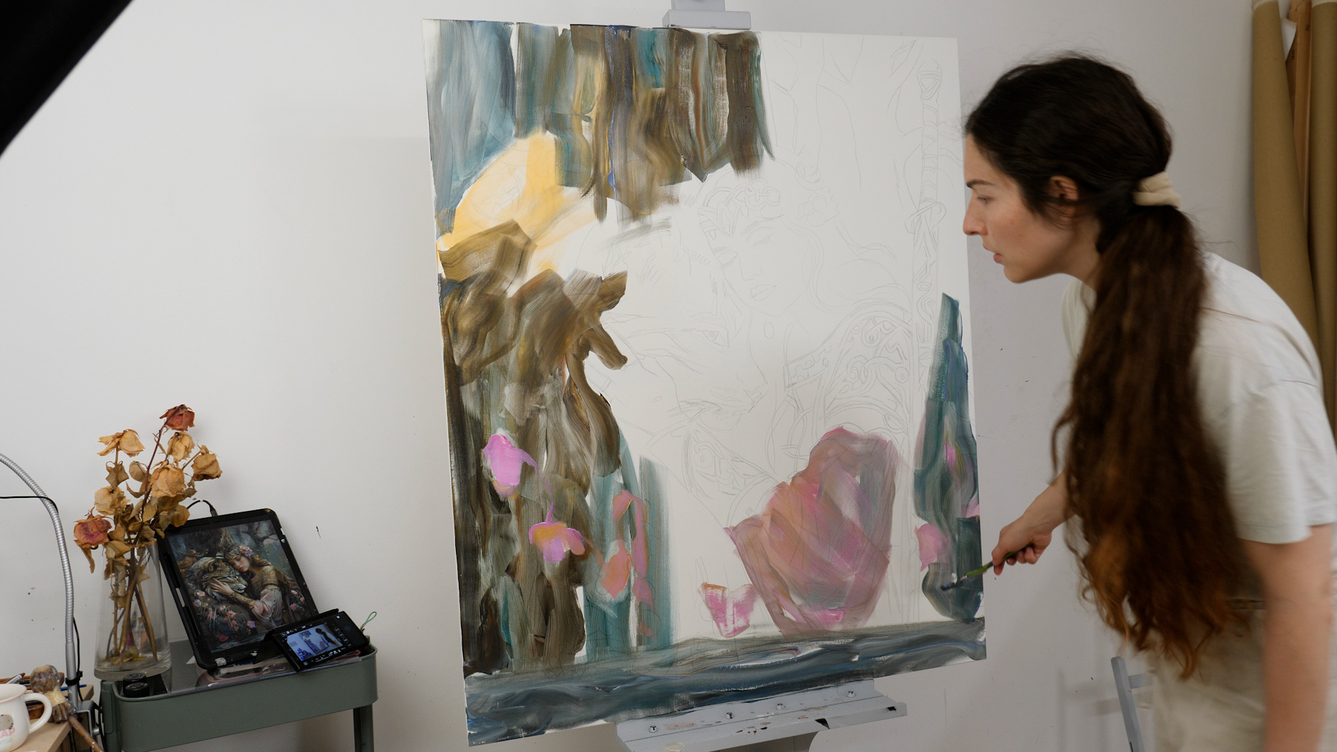 Freya Painting - Work in Progress Images! ⚔️🐯