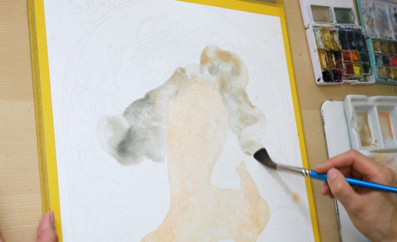 "Paint like the Greats" Masterclass Progress Photos!