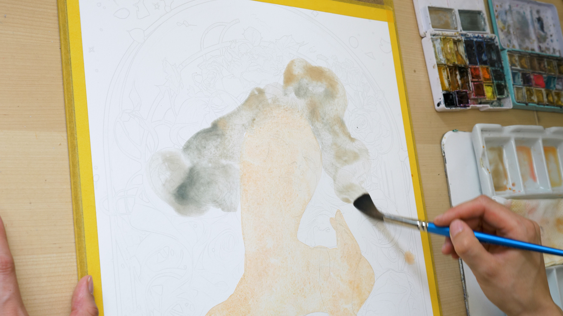 "Paint like the Greats" Masterclass Progress Photos!