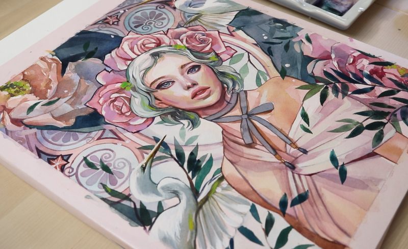"White Crane" Progress Photos!