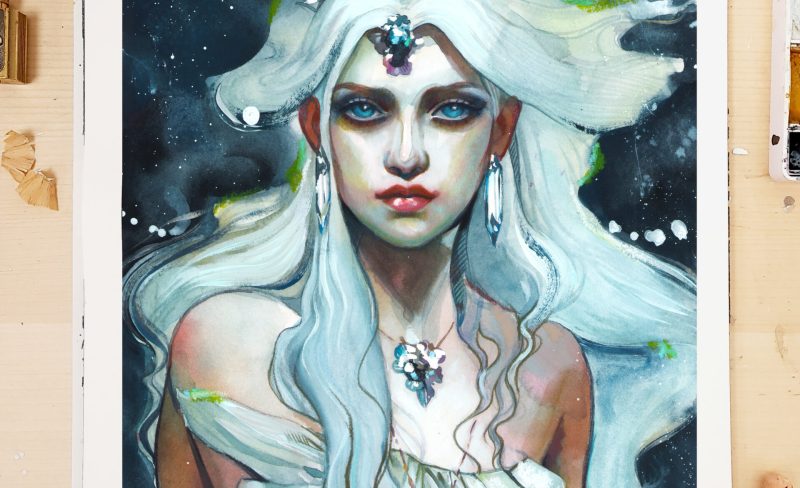 Black Friday Sale with a new painting: "Zorya"! ✨