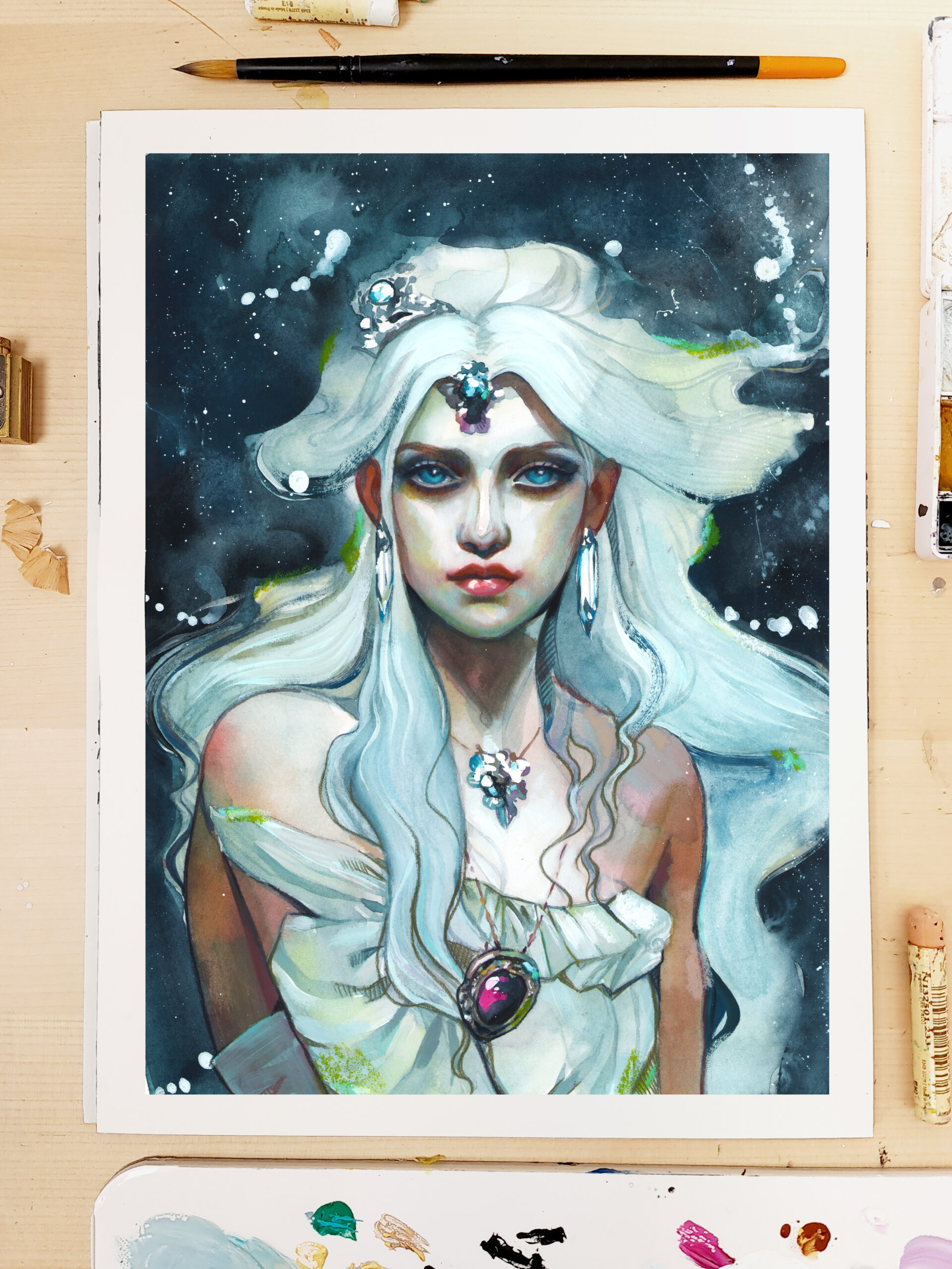 Black Friday Sale with a new painting: "Zorya"! ✨