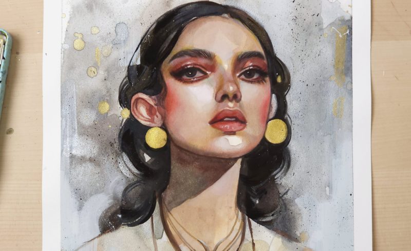 Tutorial Preview: Easy Beginner Portrait + New Original Work