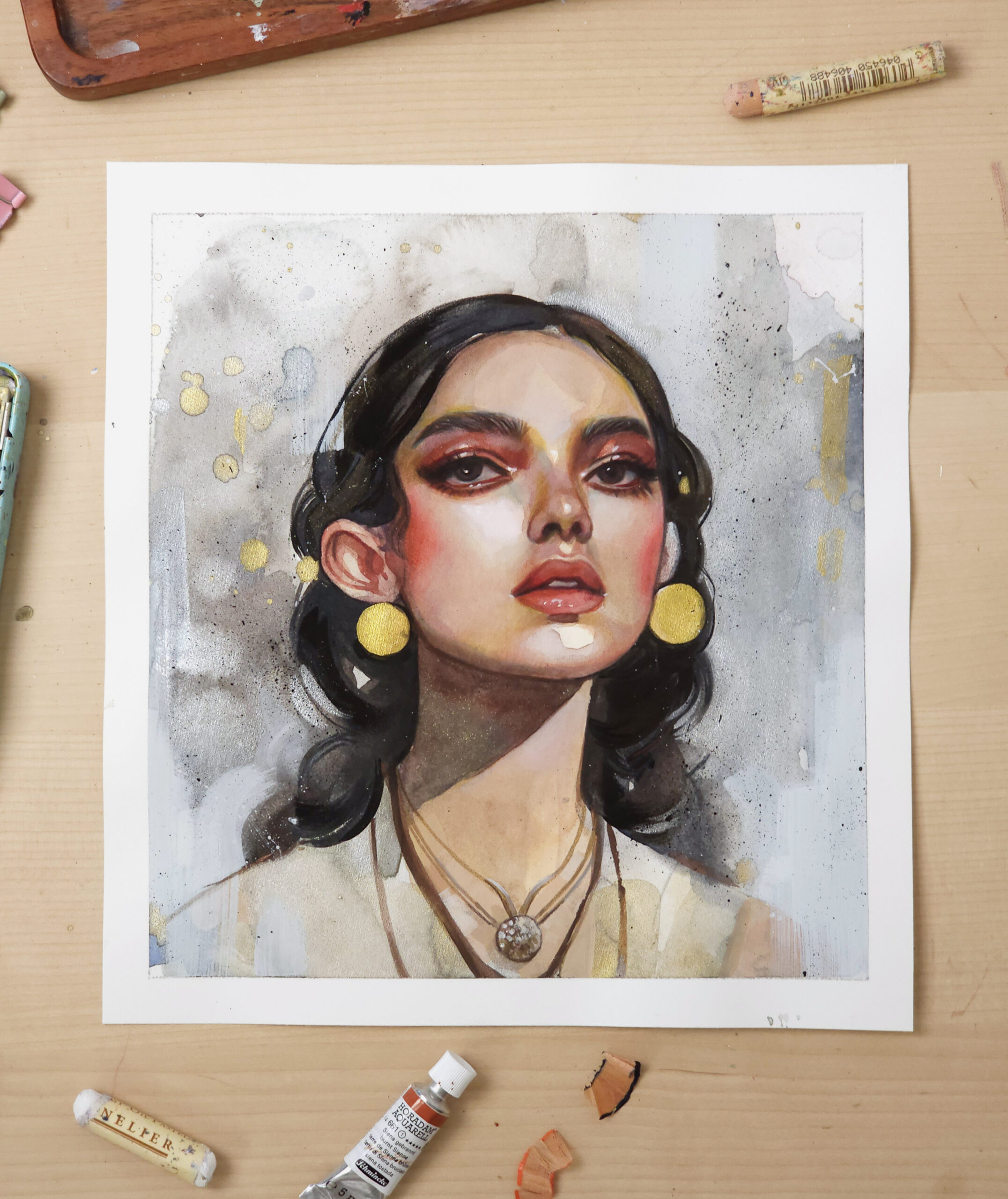 Tutorial Preview: Easy Beginner Portrait + New Original Work
