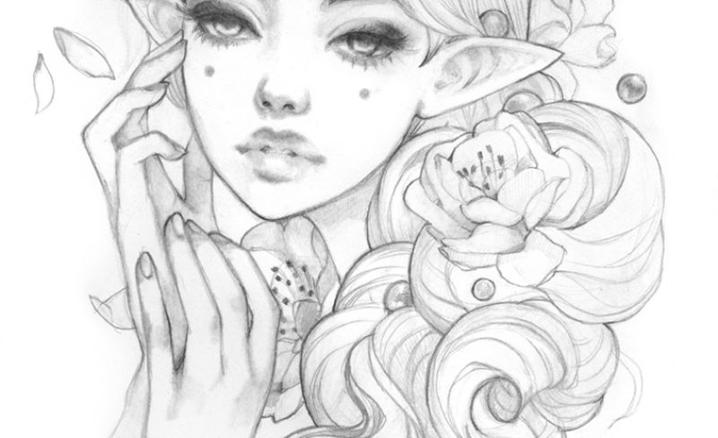 Merry Christmas & Elven Drawing!