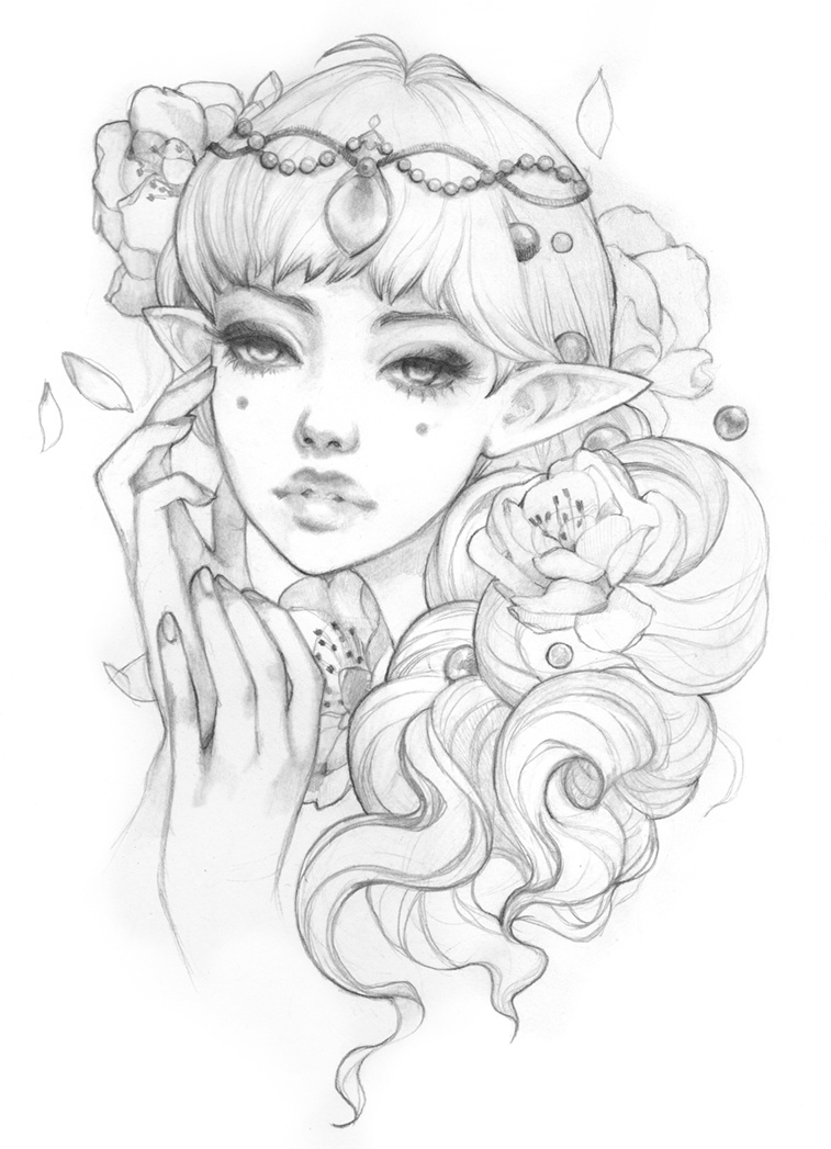 Merry Christmas & Elven Drawing!