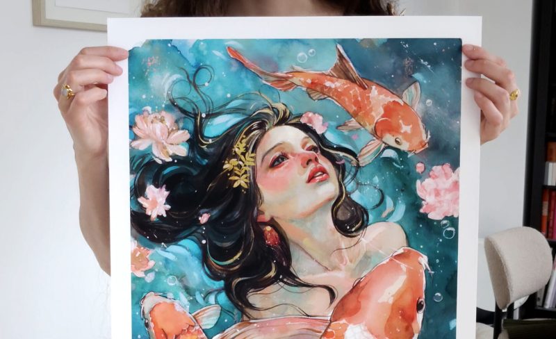 'Perfect Blue' Print Sale is live!!!