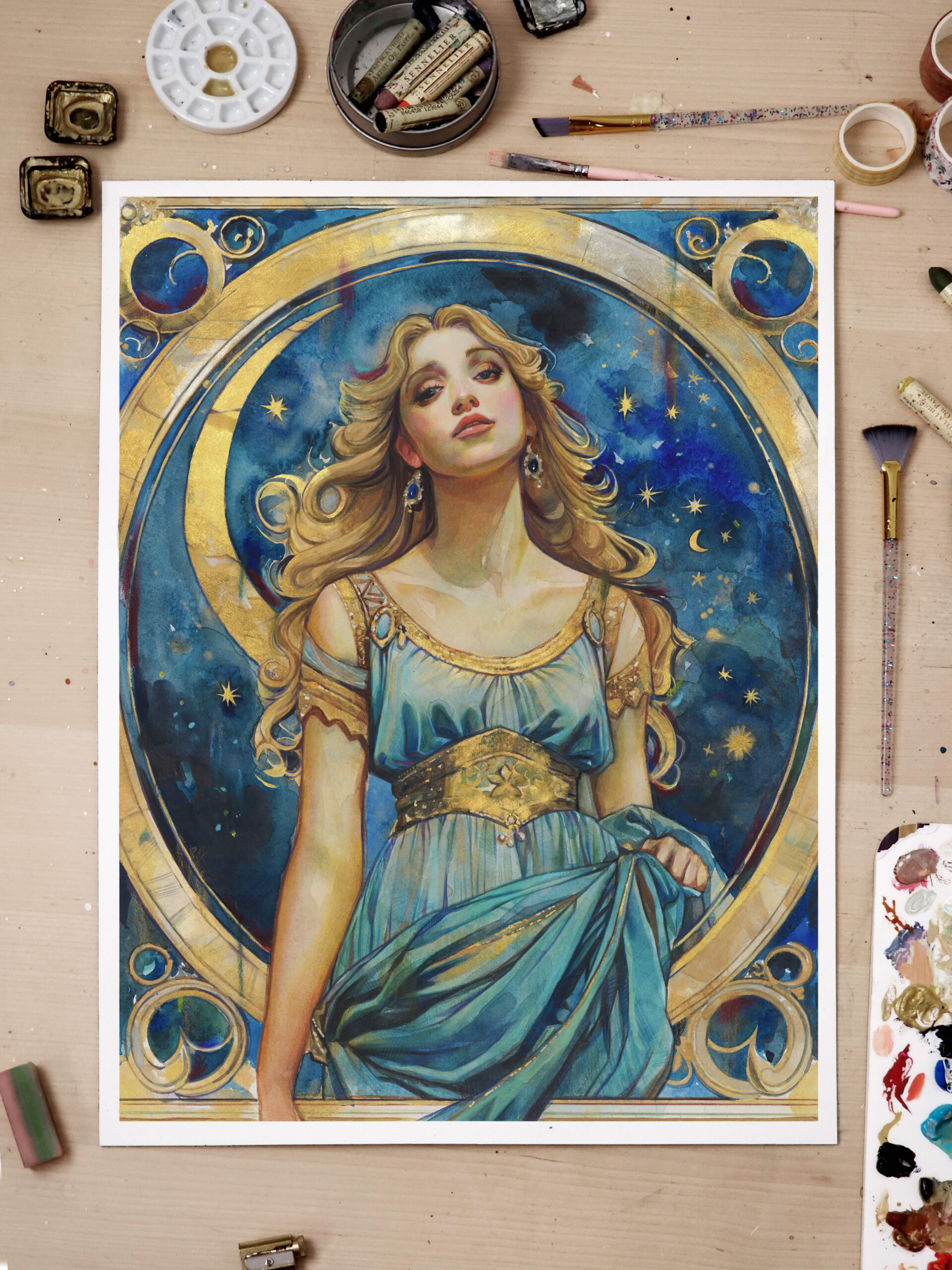 Selene WIPs! 🌙
