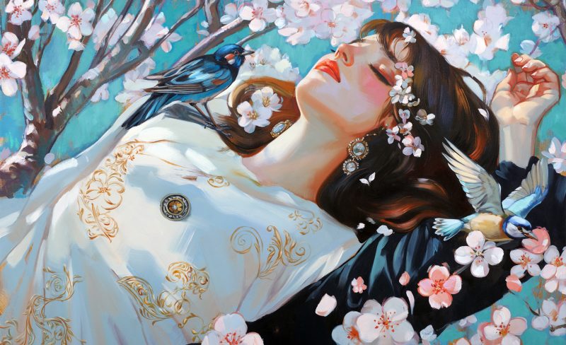 Okinawa Days 50 x 75 medium